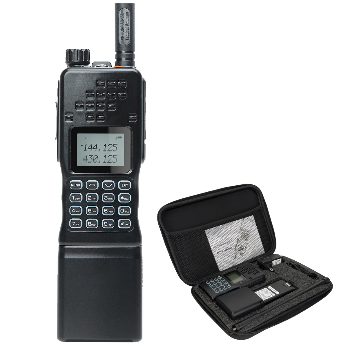 š” TechContent⢠AR-152 Tactical Dual Band Radio (15W, 12000mAh)