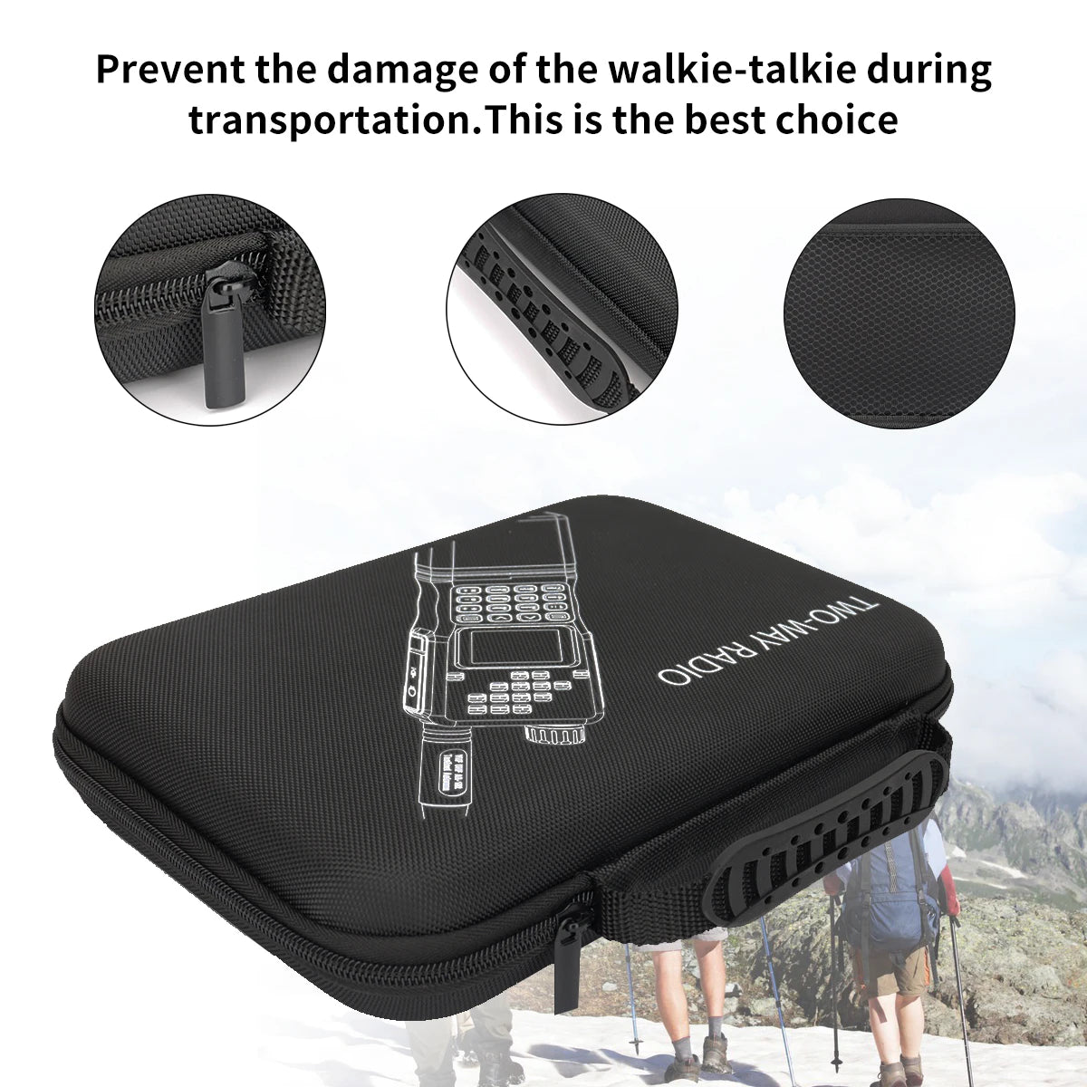 š” TechContent⢠AR-152 Tactical Dual Band Radio (15W, 12000mAh)