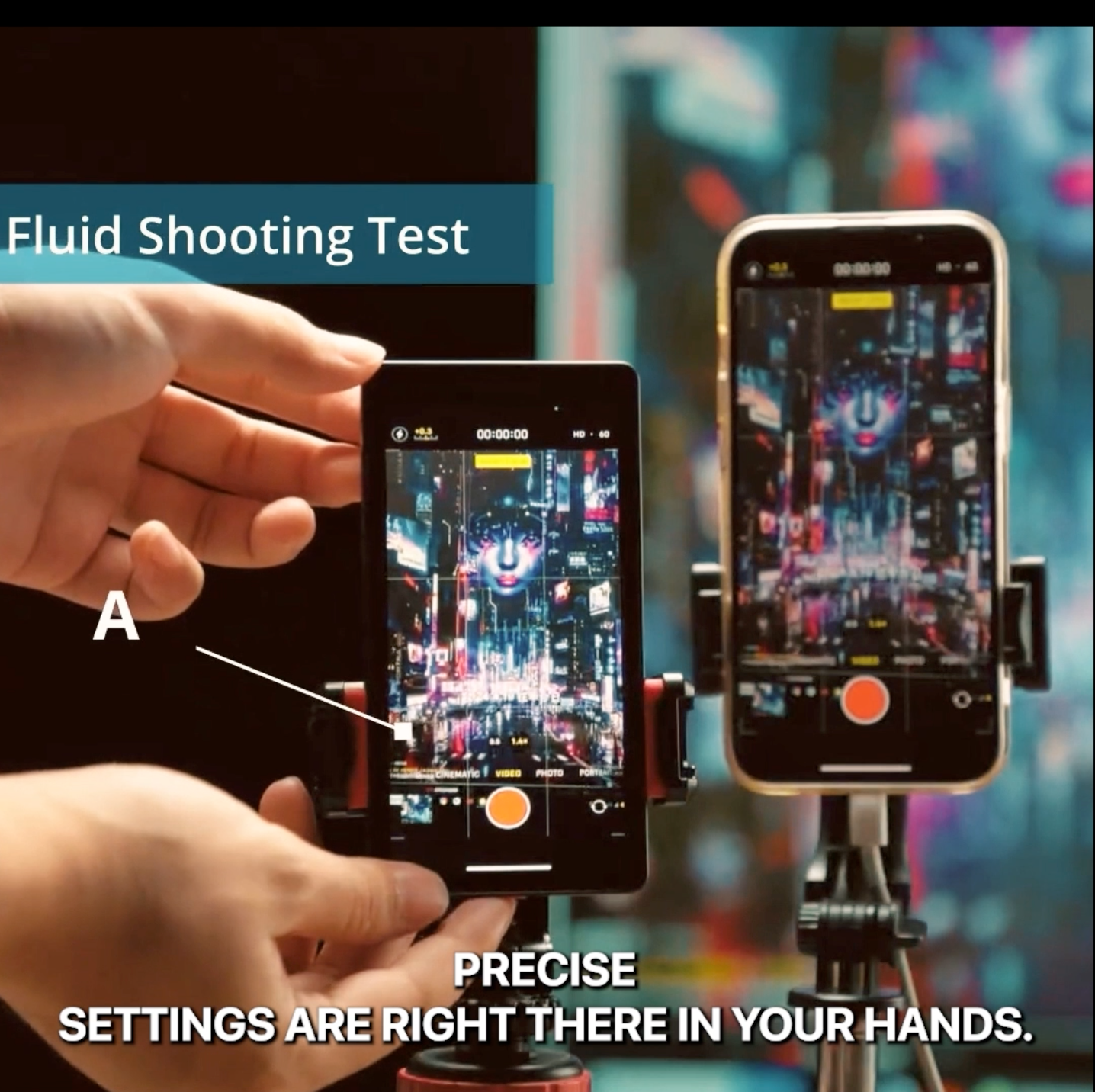 🎥 TechContent™ Magnetic Phone Vlog Selfie Monitor Screen