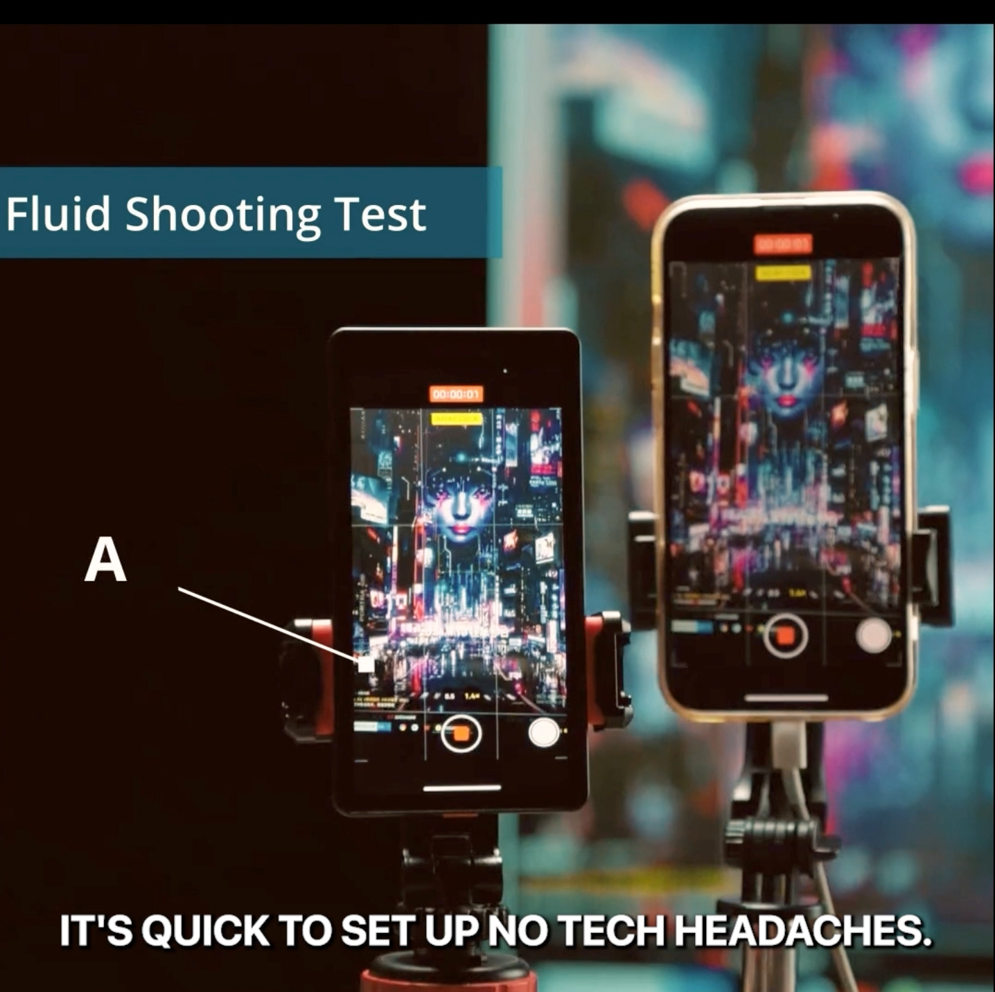🎥 TechContent™ Magnetic Phone Vlog Selfie Monitor Screen
