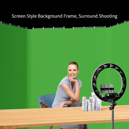 🎥 TechContent™ Creator Backdrop System (240CM x 400CM)
