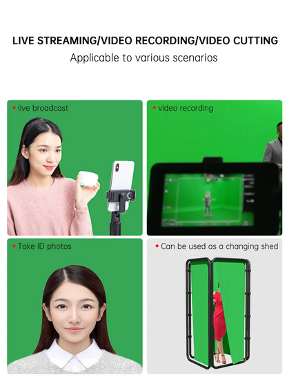 🎥 TechContent™ Creator Backdrop System (240CM x 400CM)
