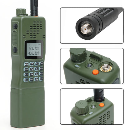 📡 TechContent™ AR-152 Tactical Dual Band Radio (15W, 12000mAh)