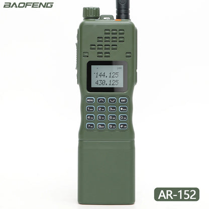 📡 TechContent™ AR-152 Tactical Dual Band Radio (15W, 12000mAh)