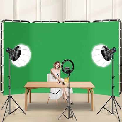 🎥 TechContent™ Creator Backdrop System (240CM x 400CM)