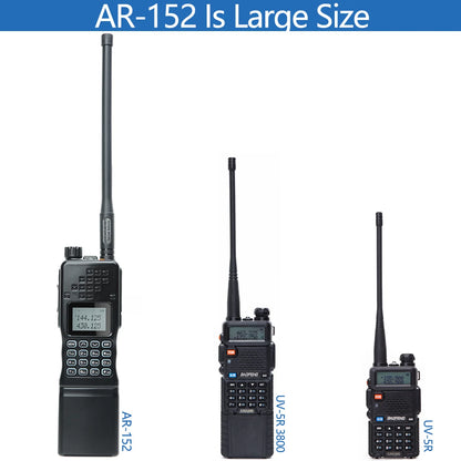 📡 TechContent™ AR-152 Tactical Dual Band Radio (15W, 12000mAh)