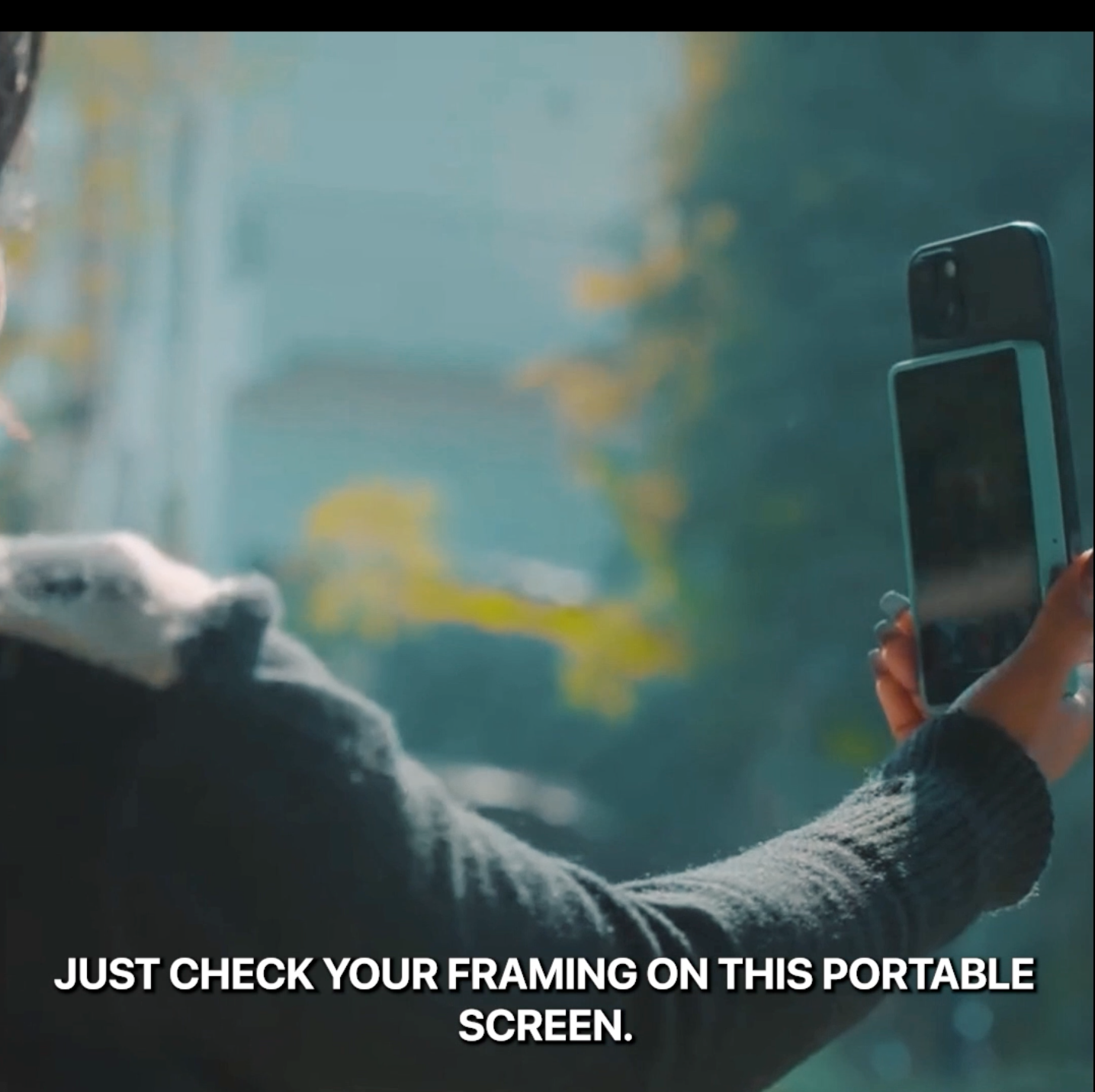 🎥 TechContent™ Magnetic Phone Vlog Selfie Monitor Screen