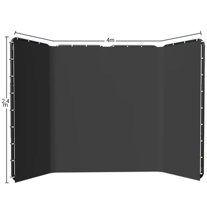 🎥 TechContent™ Creator Backdrop System (240CM x 400CM)