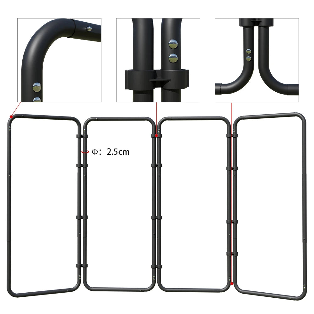 🎥 TechContent™ Creator Backdrop System (240CM x 400CM)